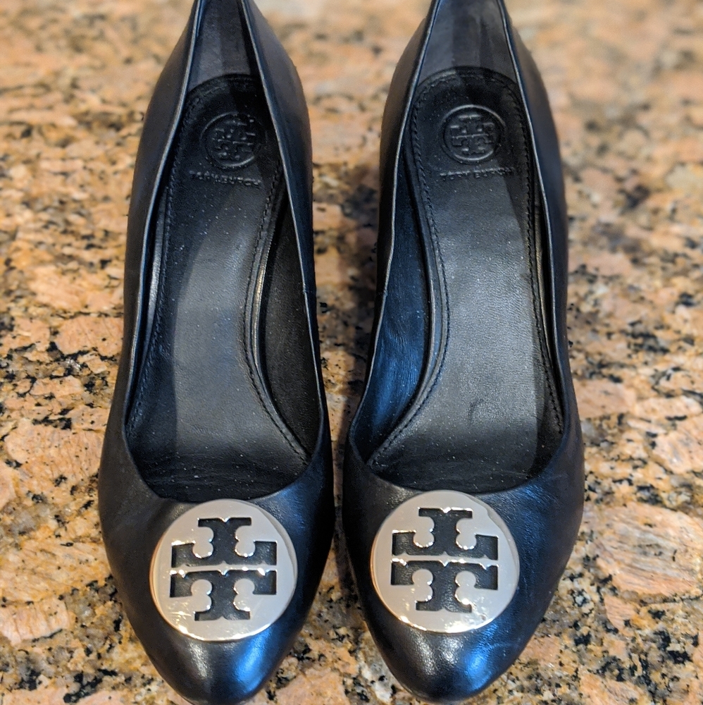 TORY BURCH wedge's!!! Like new!!!